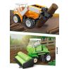 JIESTAR 58059 non  HARVEST FARM 6 MẪU XE PHUN THUỐC TRỪ SÂU MÁY GẶT GỖ KÉO LÂM NGHIỆP CẤY LÚA XÚC bộ đồ chơi xếp lắp ráp ghép mô hình City Thành Phố 475 khối