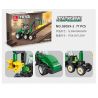 JIESTAR 58059 non  HARVEST FARM 6 MẪU XE PHUN THUỐC TRỪ SÂU MÁY GẶT GỖ KÉO LÂM NGHIỆP CẤY LÚA XÚC bộ đồ chơi xếp lắp ráp ghép mô hình City Thành Phố 475 khối