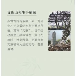 SUZHOU MUSEUM 301058 non  BẢO TÀNG TÔ CHÂU PHÒNG HOA YOURAN bộ đồ chơi xếp lắp ráp ghép mô hình 726 khối