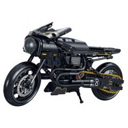 FORANGE FC9305 9305 non  XE MÁY CHIBIANJI BIẾN HÌNH MÀU ĐEN bộ đồ chơi xếp lắp ráp ghép mô hình  ENGINE MORPH Kỹ Thuật Công Nghệ Cao Mô Hình Phương Tiện 571 khối