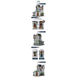 MorkModel 033010 Mork Model 033010 non  LÂU ĐÀI KHỔNG LỒ THỜI TRUNG CỔ bộ đồ chơi xếp lắp ráp ghép mô hình Medieval Castle Chiến Tranh Trung Cổ 8603 khối