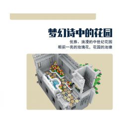 MorkModel 033010 Mork Model 033010 non  LÂU ĐÀI KHỔNG LỒ THỜI TRUNG CỔ bộ đồ chơi xếp lắp ráp ghép mô hình Medieval Castle Chiến Tranh Trung Cổ 8603 khối