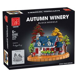 MorkModel 031055 Mork Model 031055 non  RƯỢU VANG bộ đồ chơi xếp lắp ráp ghép mô hình Creator AUTUMN WINERY Sáng Tạo 3775 khối