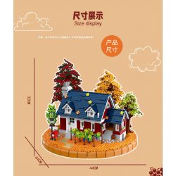 MorkModel 031055 Mork Model 031055 non  RƯỢU VANG bộ đồ chơi xếp lắp ráp ghép mô hình Creator AUTUMN WINERY Sáng Tạo 3775 khối