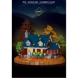 MorkModel 031055 Mork Model 031055 non  RƯỢU VANG bộ đồ chơi xếp lắp ráp ghép mô hình Creator AUTUMN WINERY Sáng Tạo 3775 khối