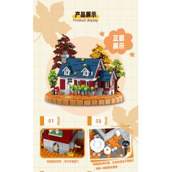 MorkModel 031055 Mork Model 031055 non  RƯỢU VANG bộ đồ chơi xếp lắp ráp ghép mô hình Creator AUTUMN WINERY Sáng Tạo 3775 khối