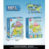 DOUBLE HEIGHT 20802 non  QUÁN NƯỚC GIẢI KHÁT BẠCH TUỘC bộ đồ chơi xếp lắp ráp ghép mô hình SQUIDWARD COLD DRINKS 687 khối