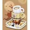 DOUBLE HEIGHT 20801 non  TIỆM CÀ PHÊ bộ đồ chơi xếp lắp ráp ghép mô hình COFFEE HOUSE 654 khối