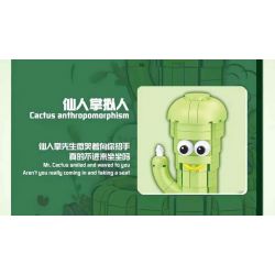 DOUBLE HEIGHT 20800 non  CỬA HÀNG NƯỚC NGỌT XƯƠNG RỒNG bộ đồ chơi xếp lắp ráp ghép mô hình CACTUS SODA SHOP 657 khối