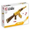 DK 2005 non  AK47 VÀNG bộ đồ chơi xếp lắp ráp ghép mô hình Military Army SHOOTING ELITE AK47 Quân Sự Bộ Đội 1548 khối