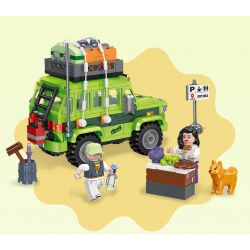 JIESTAR 59215 non  NGOÀI TRỜI BUỔI HÒA NHẠC bộ đồ chơi xếp lắp ráp ghép mô hình City Thành Phố 379 khối