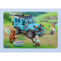 JIESTAR 59212 non  NGOÀI TRỜI CẮM TRẠI VÀ RVING bộ đồ chơi xếp lắp ráp ghép mô hình City Thành Phố 297 khối