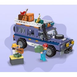 JIESTAR 59212 non  NGOÀI TRỜI CẮM TRẠI VÀ RVING bộ đồ chơi xếp lắp ráp ghép mô hình City Thành Phố 297 khối