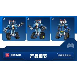 JIESTAR JJ9021 9021 non  ROBOT THU THẬP THÔNG TIN bộ đồ chơi xếp lắp ráp ghép mô hình  WALLBOT Kỹ Thuật Công Nghệ Cao Mô Hình Phương Tiện 472 khối