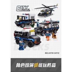 JIESTAR 54113 non  THÀNH PHỐ TOÀN CẦU XE CHỐNG CHÁY NỔ bộ đồ chơi xếp lắp ráp ghép mô hình City RIOT TRUCK 200 khối