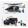 JIESTAR 54111 non  THÀNH PHỐ TOÀN CẦU TRỰC THĂNG SWAT bộ đồ chơi xếp lắp ráp ghép mô hình City POLICE HELICOPTER 194 khối