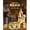 JIESTAR JJ9024 9024 non  SÂN TRƯỜNG HOGWARTS bộ đồ chơi xếp lắp ráp ghép mô hình Harry Potter MAGIC COURTYARD Chú Bé Phù Thủy 540 khối