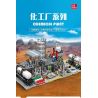 JIESTAR JJ9016 9016 non  NHÀ MÁY HÓA CHẤT TRẠM VẬN CHUYỂN KHÍ TỰ NHIÊN bộ đồ chơi xếp lắp ráp ghép mô hình City CHEMICAL PLANT LOADING STATION Thành Phố 721 khối