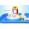 HYSTOYS HONGYUANSHENG AOLEDUOTOYS HG-1475 1475 HG1475 Xếp hình kiểu    Polar Zoo Vườn Thú Bắc Cực Lớn Có Bàn 40 khối