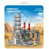 JIESTAR JJ9016 9016 non  NHÀ MÁY HÓA CHẤT TRẠM VẬN CHUYỂN KHÍ TỰ NHIÊN bộ đồ chơi xếp lắp ráp ghép mô hình City CHEMICAL PLANT LOADING STATION Thành Phố 721 khối