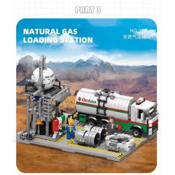 JIESTAR JJ9015 9015 non  NHÀ MÁY HÓA CHẤT PHÒNG THÍ NGHIỆM KHÍ ĐỐT TỰ NHIÊN bộ đồ chơi xếp lắp ráp ghép mô hình City CHEMICAL PLANT CHEMICALS LABORATORY Thành Phố 717 khối