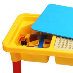 HYSTOYS HONGYUANSHENG AOLEDUOTOYS HG-1481 1481 HG1481 Xếp hình kiểu    Construction Site Công Trường Xây Dựng Có Bàn Hộp 56 khối