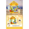 WEKKI 516414 non  CHIBI MARUKO-CHAN HỘP MÙ TIỆC NGOÀI VƯỜN NGÀY LỄ bộ đồ chơi xếp lắp ráp ghép mô hình Movie & Game Phim Và Trò Chơi