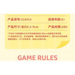 WEKKI 516414 non  CHIBI MARUKO-CHAN HỘP MÙ TIỆC NGOÀI VƯỜN NGÀY LỄ bộ đồ chơi xếp lắp ráp ghép mô hình Movie & Game Phim Và Trò Chơi