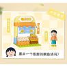 WEKKI 516414 non  CHIBI MARUKO-CHAN HỘP MÙ TIỆC NGOÀI VƯỜN NGÀY LỄ bộ đồ chơi xếp lắp ráp ghép mô hình Movie & Game Phim Và Trò Chơi
