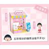 WEKKI 516414 non  CHIBI MARUKO-CHAN HỘP MÙ TIỆC NGOÀI VƯỜN NGÀY LỄ bộ đồ chơi xếp lắp ráp ghép mô hình Movie & Game Phim Và Trò Chơi