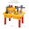 HYSTOYS HONGYUANSHENG AOLEDUOTOYS HG-1481 1481 HG1481 Xếp hình kiểu    Construction Site Công Trường Xây Dựng Có Bàn Hộp 56 khối