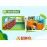 WEKKI 516412 non  CHIBI MARUKO-CHAN LỚP (4) NĂM THỨ BA CỦA bộ đồ chơi xếp lắp ráp ghép mô hình Movie & Game Phim Và Trò Chơi