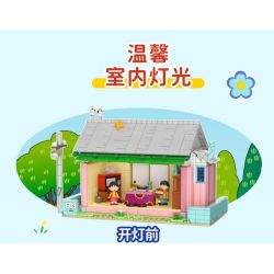 WEKKI 516412 non  CHIBI MARUKO-CHAN LỚP (4) NĂM THỨ BA CỦA bộ đồ chơi xếp lắp ráp ghép mô hình Movie & Game Phim Và Trò Chơi