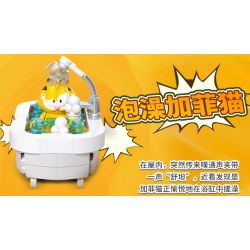 SLUBAN M38-B1221 B1221 1221 M38B1221 38-B1221 non  MÔ HÌNH GARFIELD 6 bộ đồ chơi xếp lắp ráp ghép mô hình Movie & Game Phim Và Trò Chơi