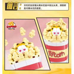 SLUBAN M38-B1221 B1221 1221 M38B1221 38-B1221 non  MÔ HÌNH GARFIELD 6 bộ đồ chơi xếp lắp ráp ghép mô hình Movie & Game Phim Và Trò Chơi