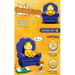 SLUBAN M38-B1221 B1221 1221 M38B1221 38-B1221 non  MÔ HÌNH GARFIELD 6 bộ đồ chơi xếp lắp ráp ghép mô hình Movie & Game Phim Và Trò Chơi