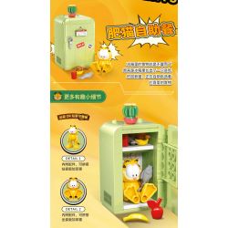 SLUBAN M38-B1221 B1221 1221 M38B1221 38-B1221 non  MÔ HÌNH GARFIELD 6 bộ đồ chơi xếp lắp ráp ghép mô hình Movie & Game Phim Và Trò Chơi