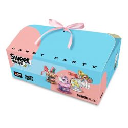 DECOOL BRICKCOOL 55003 non  TIỆC KẸO 12 MẪU bộ đồ chơi xếp lắp ráp ghép mô hình SWEET