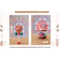 DECOOL BRICKCOOL 55003 non  TIỆC KẸO 12 MẪU bộ đồ chơi xếp lắp ráp ghép mô hình SWEET