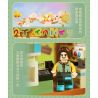 DECOOL BRICKCOOL 88006 non  QUÁN CÀ PHÊ MÈO bộ đồ chơi xếp lắp ráp ghép mô hình CUTE PET COFFEE SHOP