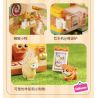 DECOOL BRICKCOOL 88006 non  QUÁN CÀ PHÊ MÈO bộ đồ chơi xếp lắp ráp ghép mô hình CUTE PET COFFEE SHOP