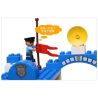 HYSTOYS HONGYUANSHENG AOLEDUOTOYS HG-1485 1485 HG1485 Xếp hình kiểu    Police Station Trại Giam Của Cảnh Sát Có Bàn Hộp 45 khối