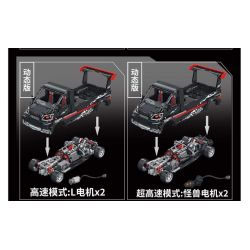 PanlosBrick 685012 Panlos Brick 685012 non  WULING ĐƯỢC ỦY QUYỀN XE BÁN TẢI SỬA ĐỔI MÀU ĐEN BLACK WARRIOR tỷ lệ 1:10 bộ đồ chơi xếp lắp ráp ghép mô hình  WULING AUTHORIZED Kỹ Thuật Công Nghệ Cao Mô Hình Phương Tiện 3072 khối