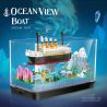 ZHEGAO 662009 non  CHUYẾN ĐI MƠ ƯỚC bộ đồ chơi xếp lắp ráp ghép mô hình OCEAN VIEW BOAT DREAM TRIP 579 khối