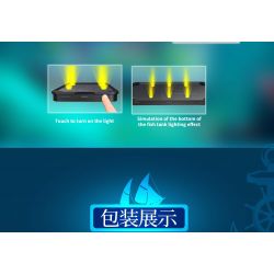 ZHEGAO 662009 non  PHIÊU LƯU MẠO HIỂM bộ đồ chơi xếp lắp ráp ghép mô hình Pirates Of The Caribbean OCEAN VIEW BOAT FANTASY ADVENTURE Cướp Biển Vùng Caribe 697 khối