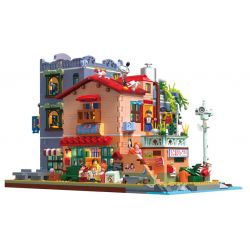 ZHEGAO 612015 non  ĐƯỜNG PHỐ CỔ ĐIỂN bộ đồ chơi xếp lắp ráp ghép mô hình Creator Sáng Tạo 3209 khối