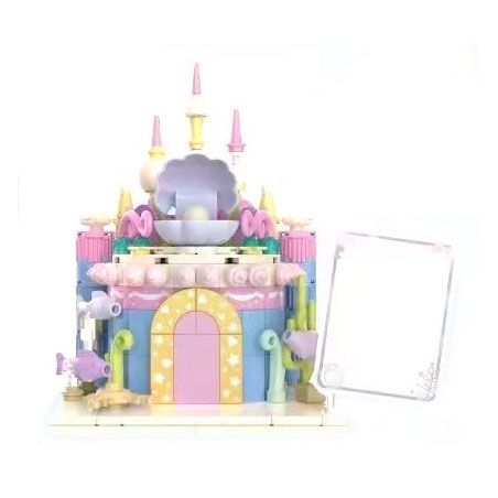 JAKI JK5637 5637 non  BÁNH MOUSSE NÀNG TIÊN CÁ bộ đồ chơi xếp lắp ráp ghép mô hình