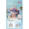 JAKI JK5637 5637 non  BÁNH MOUSSE NÀNG TIÊN CÁ bộ đồ chơi xếp lắp ráp ghép mô hình