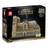 REOBRIX 66016 non  NHÀ THỜ ĐỨC BÀ PARIS bộ đồ chơi xếp lắp ráp ghép mô hình Creator CATHEDRAL OF NOTRE-DAME Sáng Tạo 8868 khối