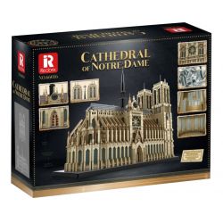 REOBRIX 66016 non  NHÀ THỜ ĐỨC BÀ PARIS bộ đồ chơi xếp lắp ráp ghép mô hình Creator CATHEDRAL OF NOTRE-DAME Sáng Tạo 8868 khối